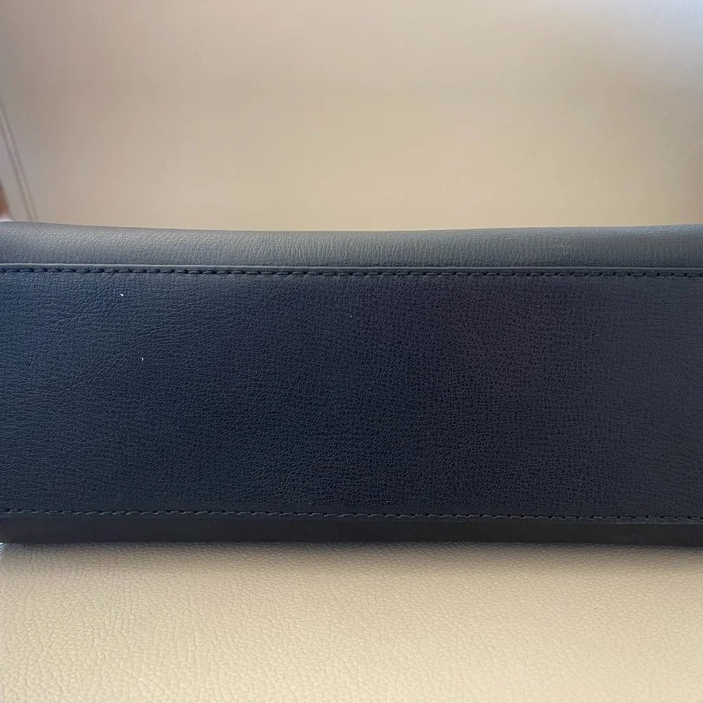 Black Leather Michael Kors Cross Body Purse - Picture 3 of 6